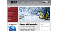 Desktop Screenshot of csspolymersinc.com
